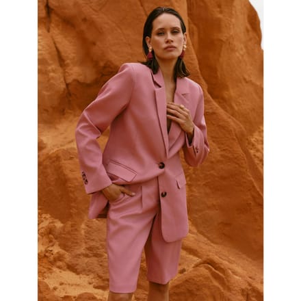 Blazer Inge - Structure Straight | Coral