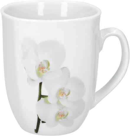 Koffiemok Vanda witte orchidee 33cl
