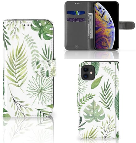 Apple iPhone 11 Hoesje Leaves