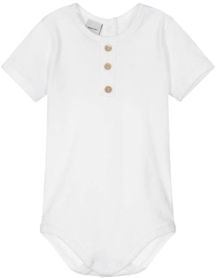 Romper Babidu 1111 | wit | korte mouw | 1 maand | maat 56