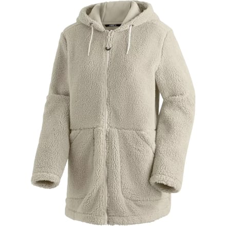 Dames fleece met capuchon Maier Sports Cheviot