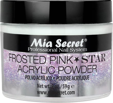 Acryl Poeder Frosted Pink Star 60ml.