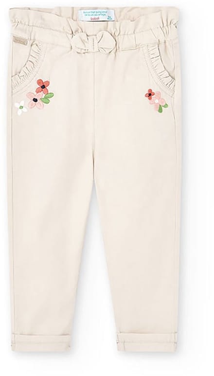 Boboli 228013 Broek Beige 12 Months Kinderen
