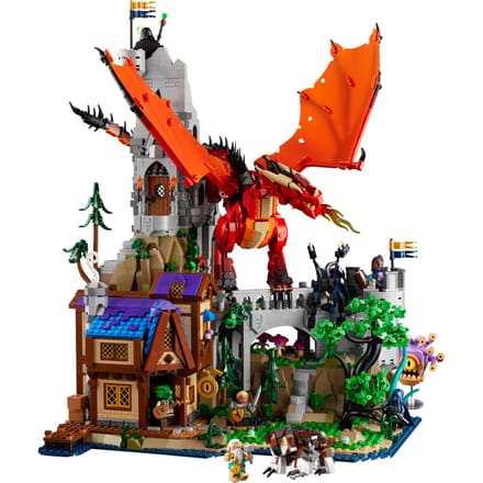 LEGO Ideas Dungeons & Dragons - het verhaal van de rode draak - 21348