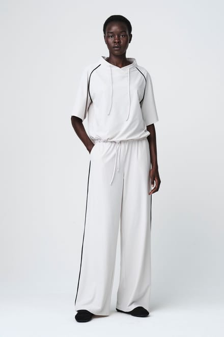 SimoneP structure tech jersey pants | Sand - Sand / S