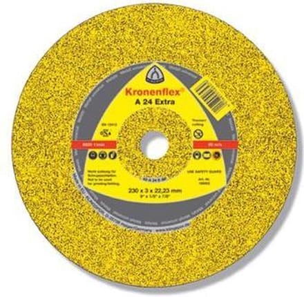 Trennschijf A 24 Extra D125xB3,2mm boring 22,23mm middelhard GEK Dr.12200U/min