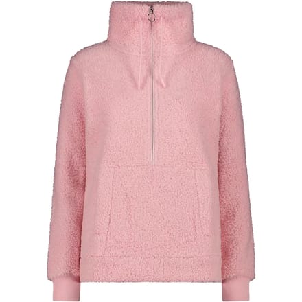 Dames sweatshirt met halve rits CMP
