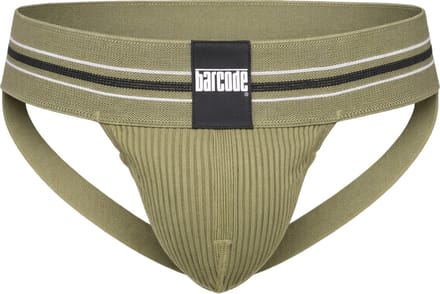 Barcode Berlin Boris Jockstrap Grasslandbeige - MAAT S - Heren Ondergoed - Jockstrap voor Man - Mannen Jock