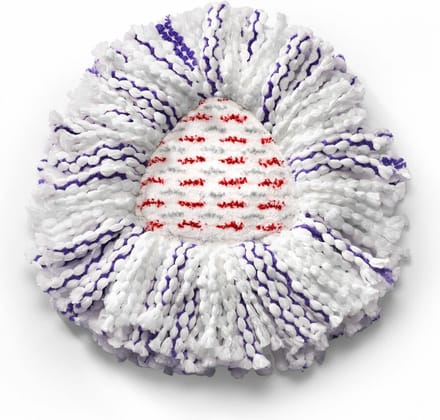 Vileda Turbo 3in1 - Vervanging Wit Rood Blauw - 5 x - Voordeelverpakking