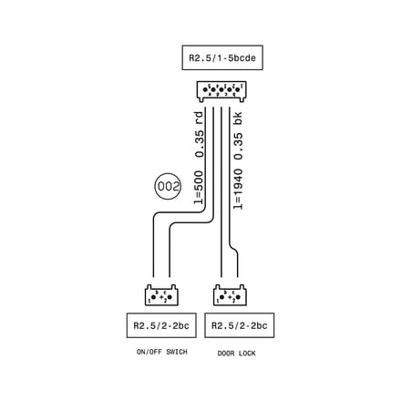 AEG kabel, deur 140071311033