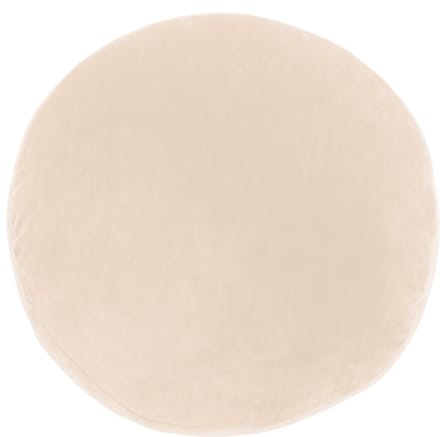 Tiseco Home Studio - Kussen (gevuld) MARSHMALLOW - SET/2 - polyester - teddyvulling - super zacht - Dia 40 cm - Ivoor