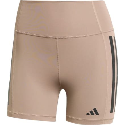 Adidas Performance Optimé 3-Stripes 1/4 Korte Legging - Dames - Bruin