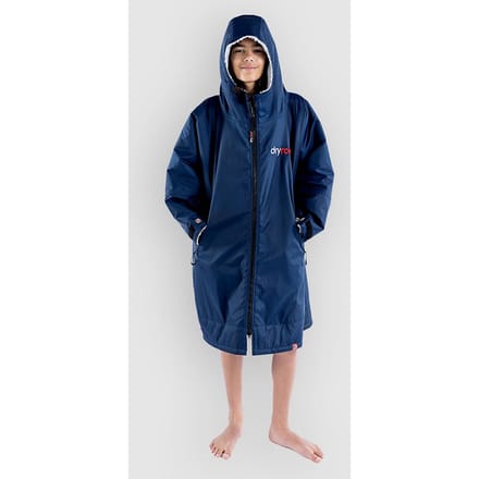 Dryrobe Advance Long Sleeve Kids 5-9 Surf Poncho blauw