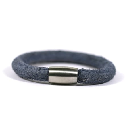 IbizaMen Kids - leer blauw vintage 6mm - 15cm