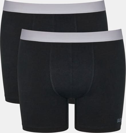 sloggi men GO ABC 2.0 Short 2P Heren Onderbroek - Zwart - Maat XXL