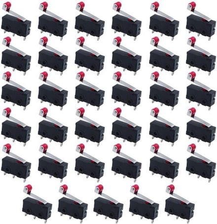 Dailygoody - Mini-microfoons - Schakelaar - Compact ontwerp - Rood