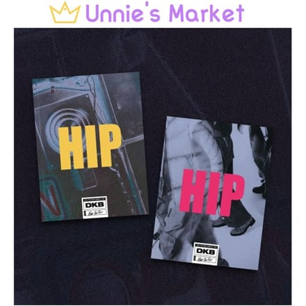 DKB [HIP] het 7e minialbum(GO Ver. / HOGE Ver.) [NO POSTER] RANDOM gray