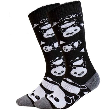 Cairn Skisokken Kinderen - 2 paar - Black Panda - Maat 31/34