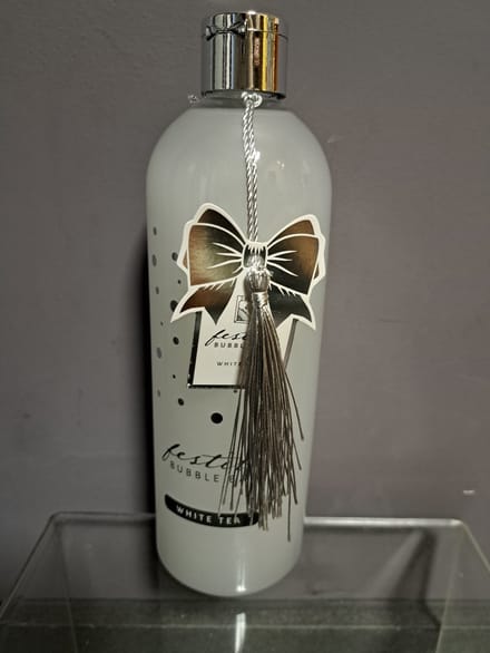 geschenk badschuim - witte thee