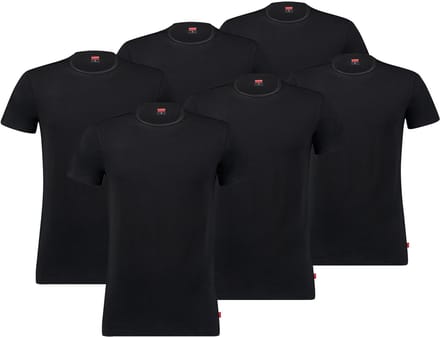 6-pack Levi's heren T-shirt 6-pack