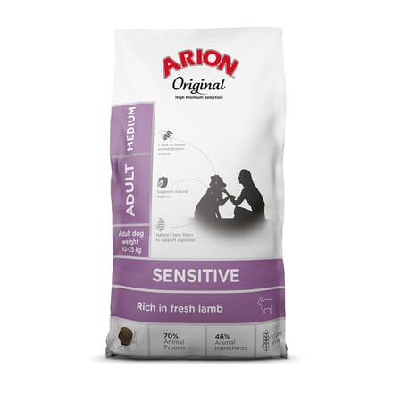 Arion hondenvoer Original Maintenance Adult Sensitive Medium 12 kg - Hond