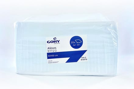 GOHY Pad Super 60 x 60 cm - 1 paquet de 30 protections