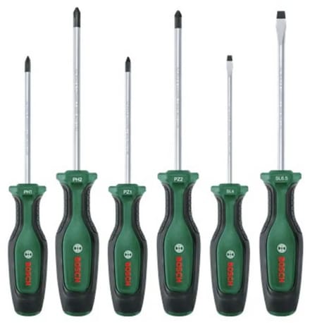 Bosch Home and Garden 1600A02BX7 Schroevendraaierset Universeel Kruiskop Phillips