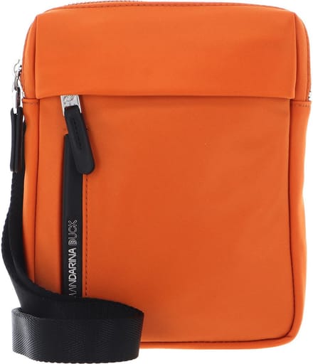 MANDARINA DUCK Schoudertas Hunter Crossover Bag Marmalade & Black Oranje
