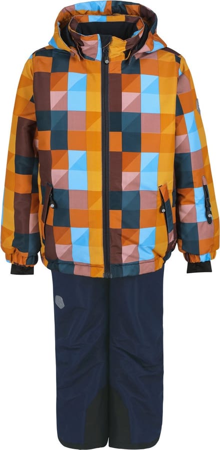 Color Kids - Ski-set voor kinderen - AOP - Total Eclipse - maat 98cm