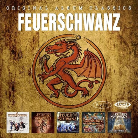 Feuerschwanz CD - Original album classics - voor Geen - standaard