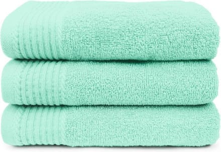 The One Voordeel Maxi Badlakens Mint 3 stuks 100x180cm