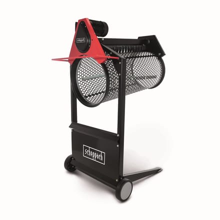 Scheppach Rolzeef RS400 - 360W - Zeefcapaciteit van 3m³ per uur - Voor het zeven van aarde, compost en zand - Ø400m x 900mm
