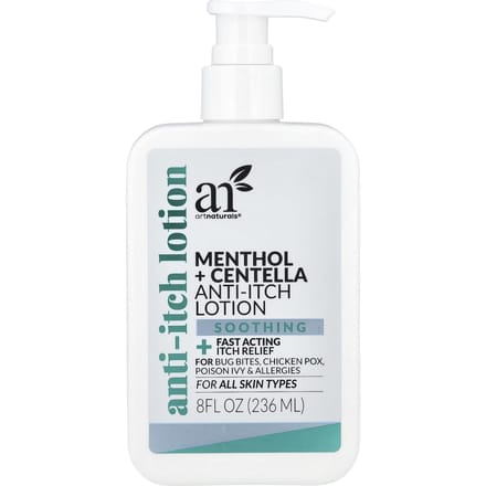 Menthol + Centella Anti-Jeuk Lotion, Alle Huidtypen, 236 ml (8 fl oz) white