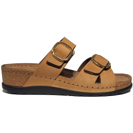 Rohde - 5430 - Dames slippers - Kleur: Wit/beige - Maat: 41