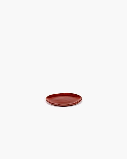 Serax Marie Michielssen La Mère plat bord D11.5cm venetian red (set van 2)