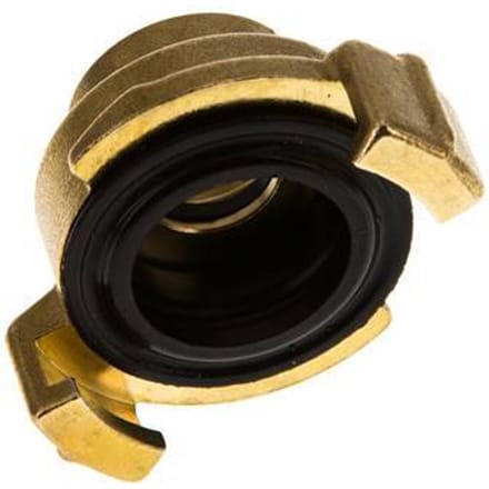 1/2'' Binnendraad Messing GEKA Tuinslangkoppeling [2 Stuks]