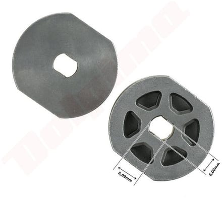 Kettingtandwiel passend op 3/8'' 6T 6x 8mm