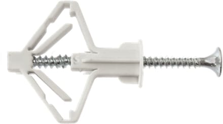 Wovar Nylon hollewandplug 8 x 40 mm met schroef | Per 25 Stuks