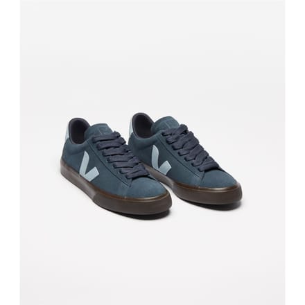 Veja Campo Suède Dames Nautico Staal Eagle Sneakers
