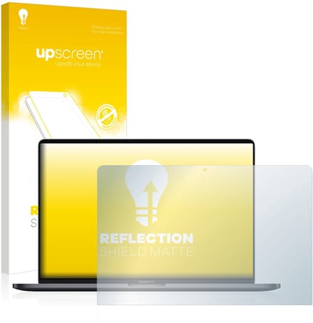upscreen - Screenprotector voor Apple MacBook Pro 13" 2019 - Folie Beschermfolie anti glare matte