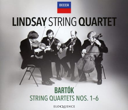 The Lindsays, Roger Bigley - Bartok: String Quartets Nos. 1-6 (3 CD)