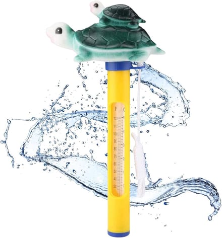 Drijvende Thermometer - Zwembadmeter - Water Temperatuur - Leuke Dierenvorm - 22 cm Lengte