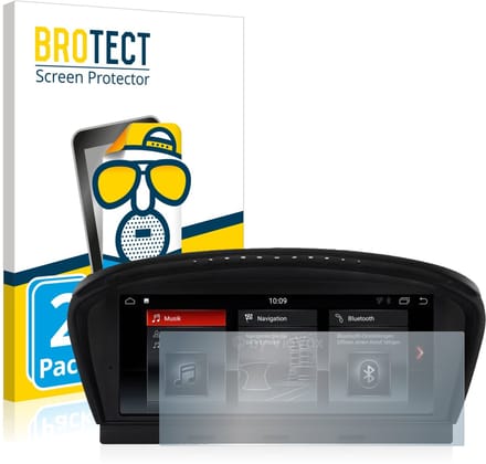 BROTECT - Screenprotector voor BMW 5 E60 2003-2008 VioVox 8210 8.8" - Folie Beschermfolie matte 2 Stuks