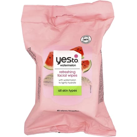 Verfrissende Gezichtstissues, Alle Huidtypen, Watermeloen, 40 Vel pink