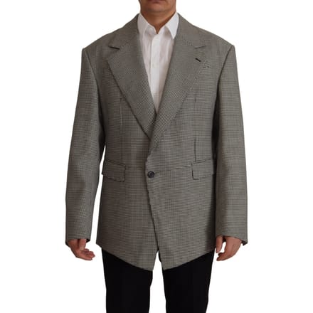 Overmaatse Houndstooth Blazer