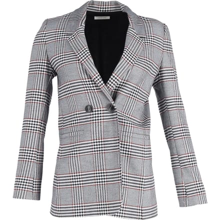 Anine Bing Madeleine Blazer in Grijs Wol