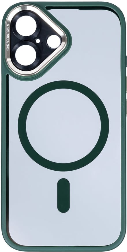 Rixus Classic 04 Case With MagSafe For iPhone 16 Dark Green