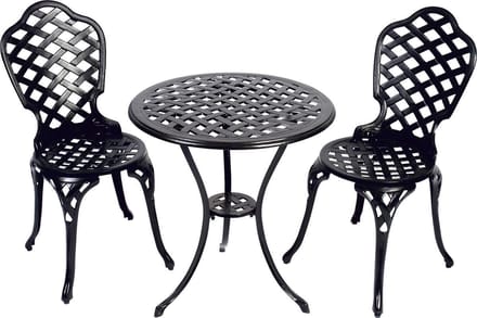 Lesliliving - Bistroset Leeds Kensington - Zwart