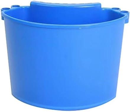 Wasemmer met organizer - Reinigingsemmer auto - Voertuig onderhoud - Robuuste ABS constructie - 362 Gram - Zwart blauw