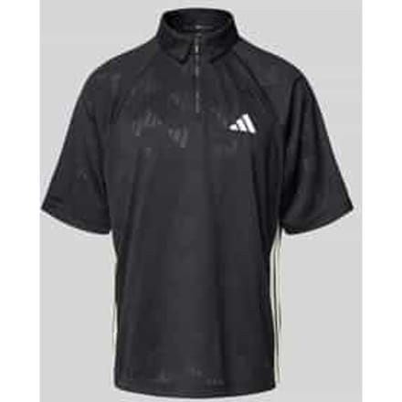 Regular fit poloshirt met ritssluiting